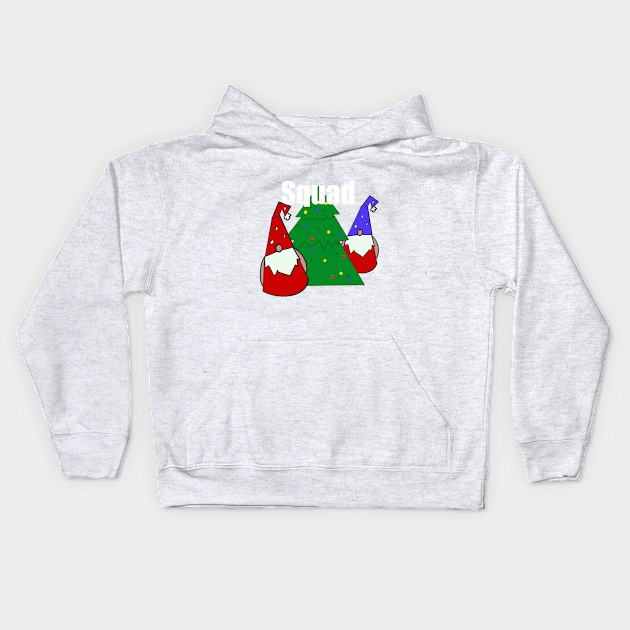 Gnome squad Kids Hoodie by Stephanie Kennedy 